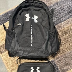 UA backpack and lunchbox